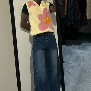 Golf Wang | Sweaters | Golf Wang Flower Knit Sweater Vest